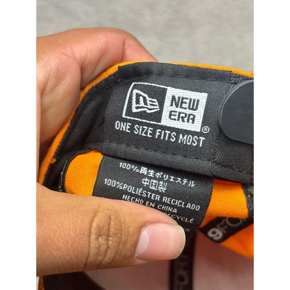 New Era McLaren Formula 1 Team 9FORTY Hat Orange Adjustable Snapback Cap New - Picture 8 of 9